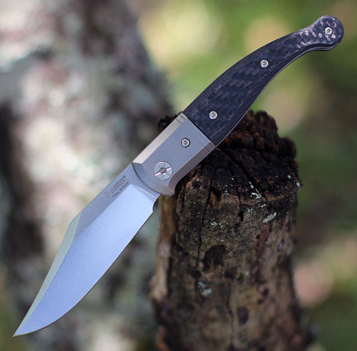 LionSteel Gitano TGT01CF Slip Joint, Carbon Fiber Folding Knife