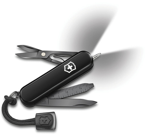 Victorinox Signature Lite Onyx Black, Monochrome Black Pocket Knife