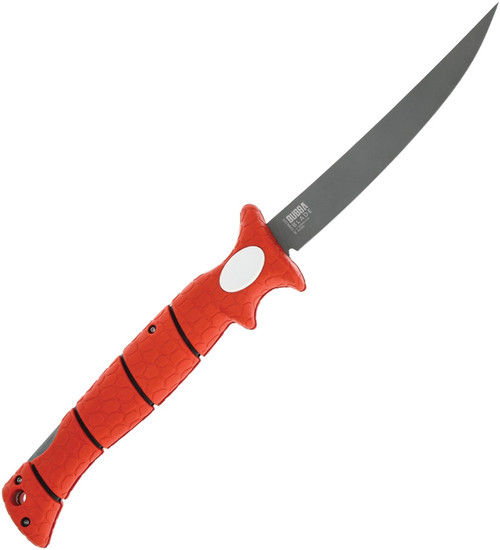 Bubba Blade Medium Fishing Shears, 1099914, 7.5 Overall, Red TPR Handles