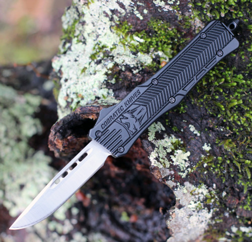 Small CTK-1 Black - CobraTec Knives