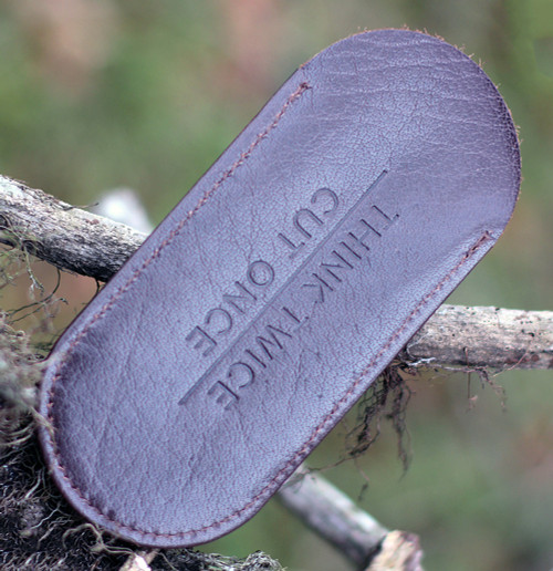 Chris Reeve Knives Large Calfskin Leather Pouch for Large Sebenza Knife