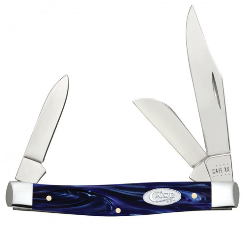 Case Copperhead 23441 Blue Pearl Kirinite Handle (10249 SS)