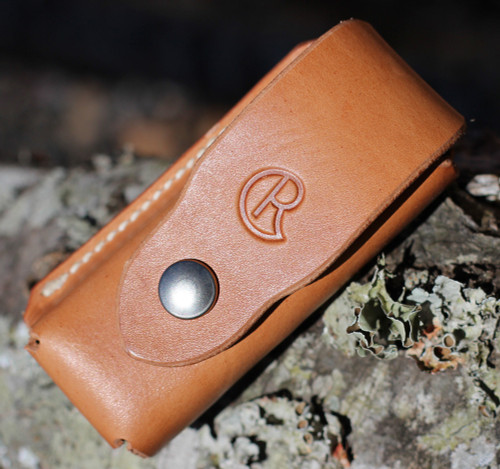 Chris Reeve Tan Calfskin Leather Belt Sheath