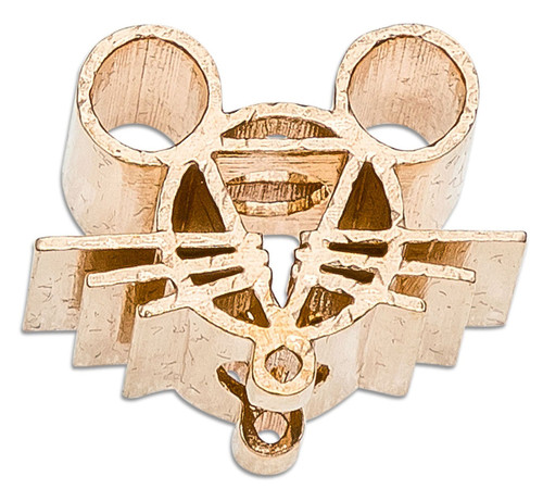 GiantMouse Bronze Lanyard Bead GM-BEAD-BRONZE