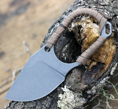 JHK Jeremiah Johnson Tan HOB025T, 4.0625" CPM-20CV One Piece Construction, Kydex Sheath