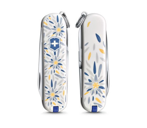 Victorinox Swiss Army Classic SD Limited Edition 2021 "Patterns of the World" - Alphine Edelweiss - 0.6223.L2109