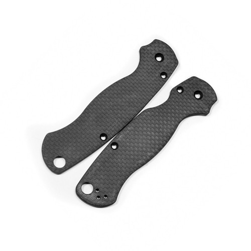 Flytanium Carbon Fiber Scales - for Spyderco Paramilitary 2 Knife