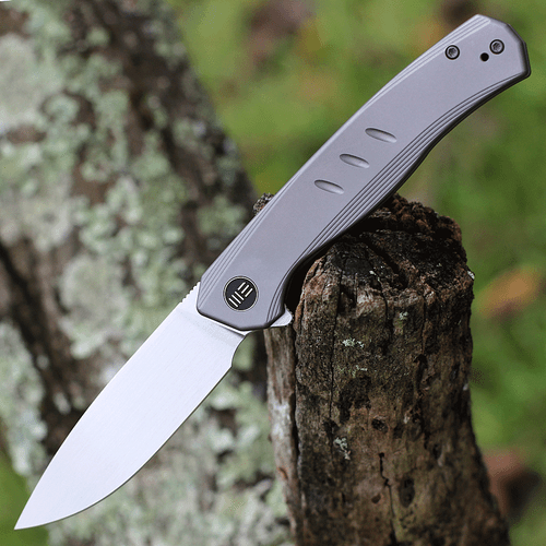 WE Knife Co. Seer - Gray  Ti (3.48" CPM-20CV) 20015-3 Limited Edition