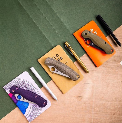 Flytanium Lotus Jade G-10 Scales - for Spyderco Paramilitary 2 Knife