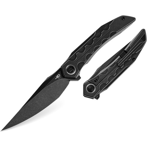 Bestech Knives Samari - Black Ti (3.82" Black SW) BT2009B