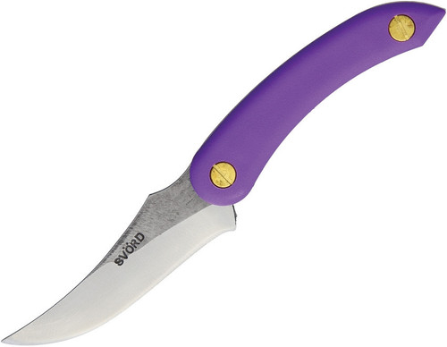 Svord Amerikiwi Skinner - Purple (3.5" 15N20 Satin) AMKIPP