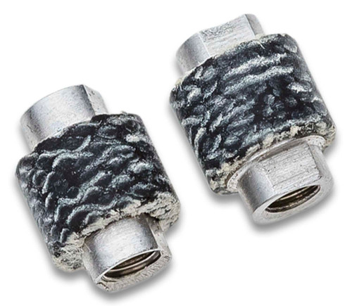 Flytanium Black Canvas Micarta Barrel Spacer Set - for Benchmade Bugout, MINI, 945