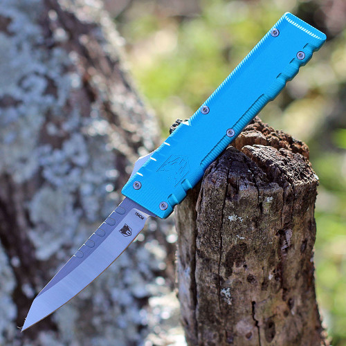 CobraTec Gentlemen's OTF | Blue GENTBLUCM154DNS | Knifeworks