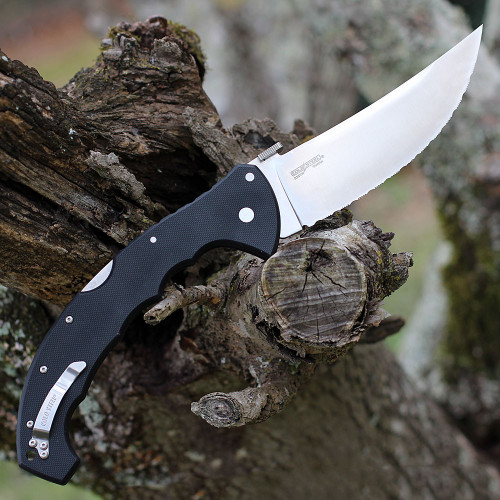 Cold Steel Talwar - Blk G-10 (5.5" S35VN Serrated) 21TBXS