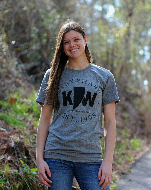 Knifeworks T-Shirt (Unisex), KW - Grey Triblend