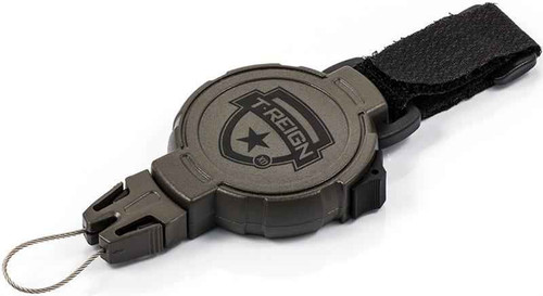 T-Reign Large XD (extreme duty) Retractable Gear Tether (Tracking) With Hook and Loop