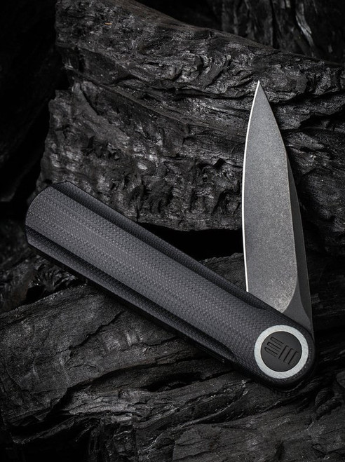 WE Knife Eidolon Blk G-10 (2.9" CPM-20CV Blk SW)  WE19074A-D