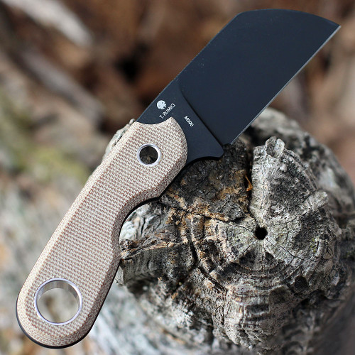 Viper Berus 2 Fixed Blade - Natural Micarta (2.5" M390 Blk) VT4014DCN