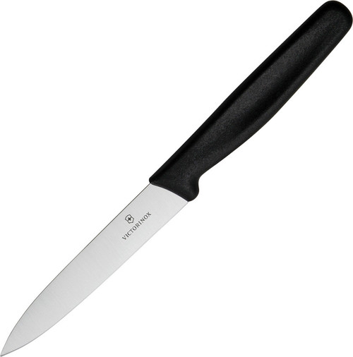 Victorinox Swiss Classic Paring Knife - Blk Polypropylene (3.9" Satin) 6.7703