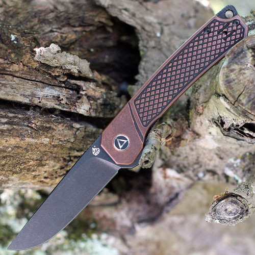 QSP Osprey Flipper - Copper Blk -( 3"3 14C28N BW) QS139-E2