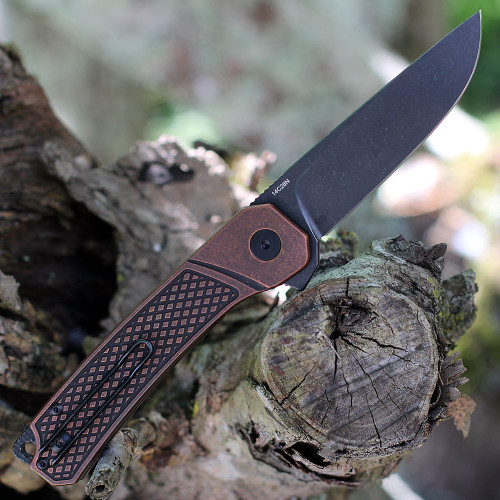 QSP Osprey Flipper - Copper Blk -( 3"3 14C28N BW) QS139-E2