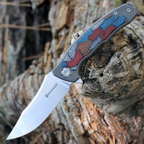 Maxace Halictus 2.0 | MHLT203 Ti + G10 | Knifeworks