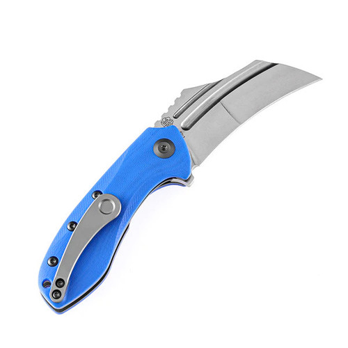 Kansept KTC3 Flipper-  Blue G10 (3.56" 154CM) T1031A3