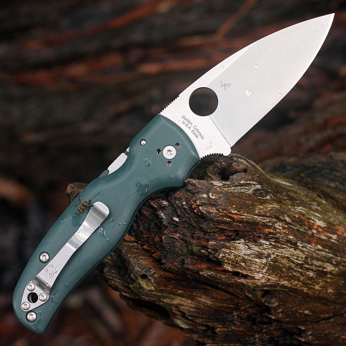 CTS-204P Satin Plain Edge Blade