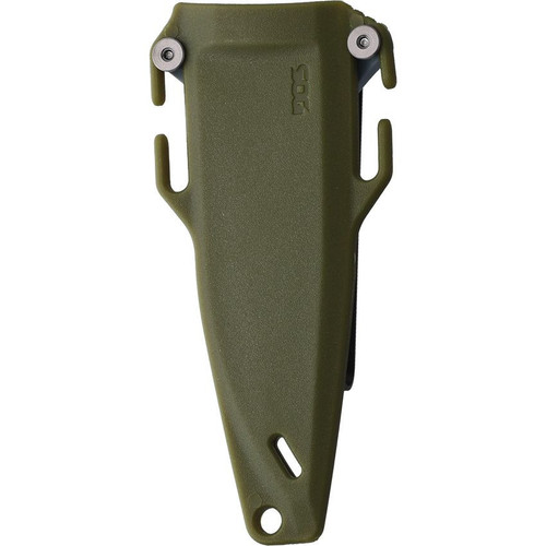 SOG Altair FX Fixed Blade (SOG17790357) 3.4 in CPM 154 TiNi Coated Drop Point Plain Blade, Field Green GRN Handle