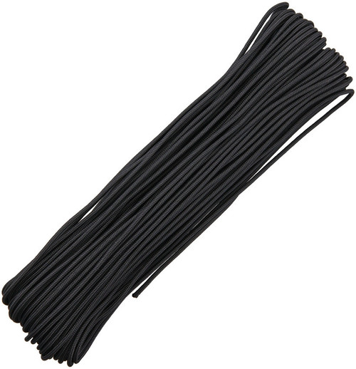 Atwood Rope MFG . 275 Cord 3/32 4-Strand Core 100ft - Black (RG1151)