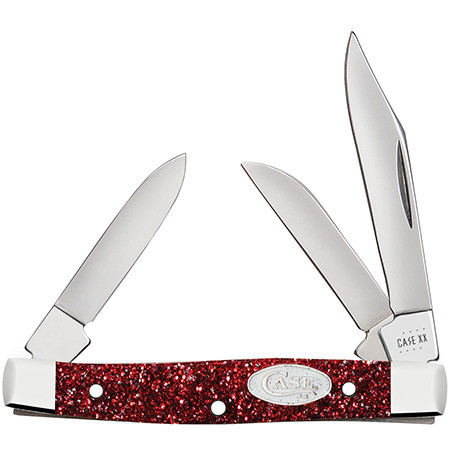 Case Medium Stockman 48943 | Ruby Stardust Kirinite | Knifeworks