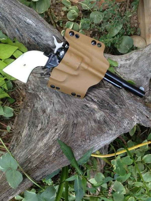 Concealment Muzzle Commander, Right Hand Glock 17, 22, 31, 19, 23, 32-Coyote Brown