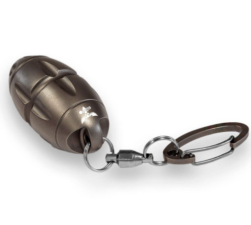 LionSTEEL Eggie Keychain (EG-BR) - Bronze Titanium, 6 Tools