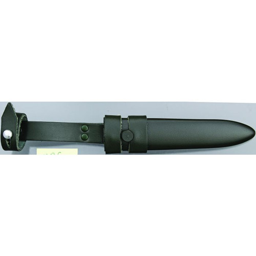 Maserin Bundeswehr Fixed Blade Knife (621000)- 5.625" Satin 420 Spear Point Plain Blade, OD Green Nylon Handle