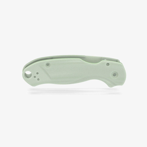 Flytanium Lotus Natural Jade G-10 Scales - for Spyderco Paramilitary 3
