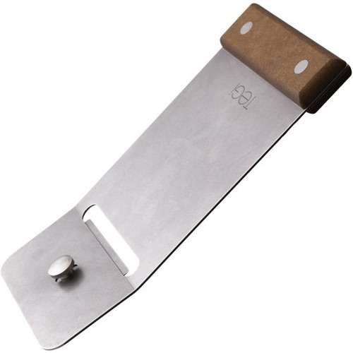 Maserin Trifula Truffle Cutter (2500/TPM)- 6.65" 420 Stainless Steel, Brown Paper Stone Handle