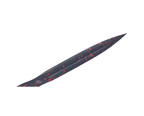 CRKT Onion Throwing Knives Set of 3 (K930RKP) 6.25" 1050 Carbon Steel Black Powder Coating with Red Paint Specs Unsharpened Spear Point Blade, 1050 Carbon Steel Black Powder Coating with Red Paint Specs Handle