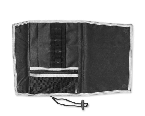 KNAFS Tool Burrito - Knife Maintenance Knife Roll (KNAFS-00062) Cotton Waxed Black Canvas