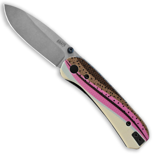 KNAFS Lander Scales - Rainbow Trout (KNAFS-00088) UV-Printed Layered G-10