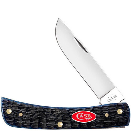 Case Sod Buster Jr. 06890 Navy Blue Jigged Bone (6137 SS)