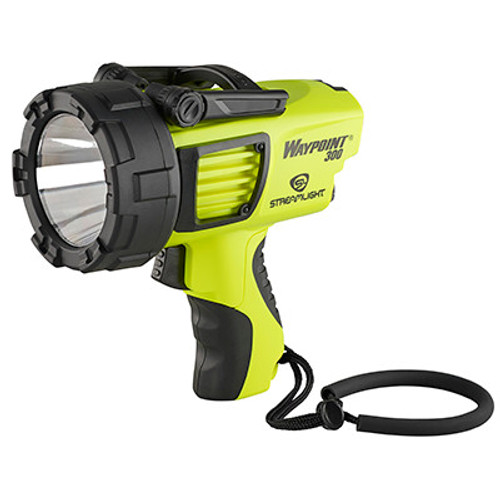 Streamlight Waypoint 300-44910 Lithium Ion Rechargeable 1,000 Lumen Spotlight for Long Range Targeting - Yellow