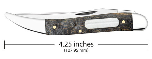 Case Fishing Knife - Smooth Gray Birdseye Maple (720094F SS) 11012