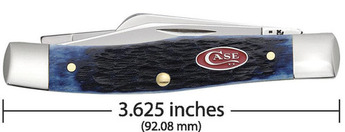 Case Medium Stockman 07049 Rogers Jig Navy Blue Bone (63032 SS)