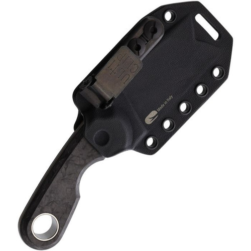 Viper Berus 1 (VT4012FCM) - 3.5" M390 Drop Point Satin Plain Blade, Marble Carbon Fiber Handle