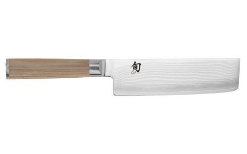 Shun DM0706W Classic Blonde Chef's Knife 8 inch VG-MAX Damascus Blade,  Blonde Pakkawood Handle