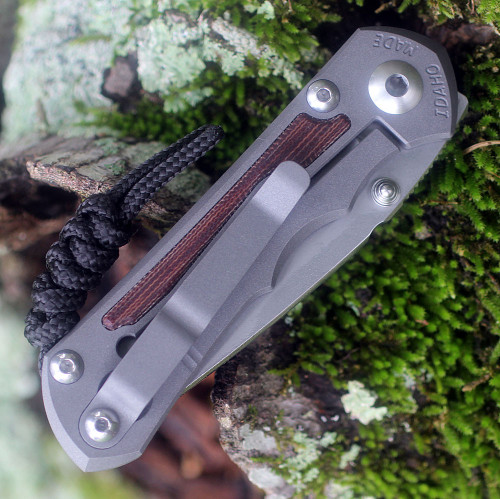 Chris Reeve SIN-1014 folded with angled pocket clip