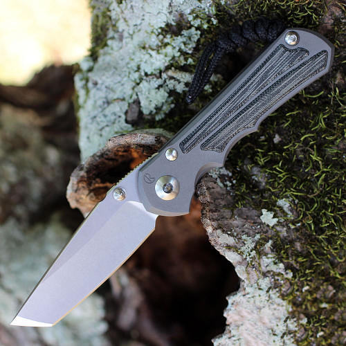 Chris Reeve Small Inkosi Tanto Black Micarta Inlay SIN-1044