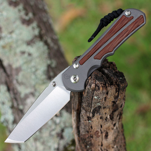 Chris Reeve Large Inkosi Tanto Natural Micarta Inlay LIN-1046