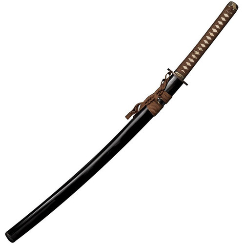 Cold Steel Mizutori Crane Katana (88CKK) 29.75" 1095 Standard Plain Blade, Cord Wrapped Rayskin Handle