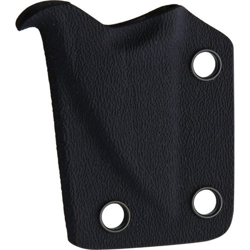 Fred Perrin Shorty Neck Knife (FRD2001S) 1.25" 440C Stainless Steel Stonewashed Wharncliffe Plain Blade, Black G-10 Handle, Black Kydex Neck Sheath